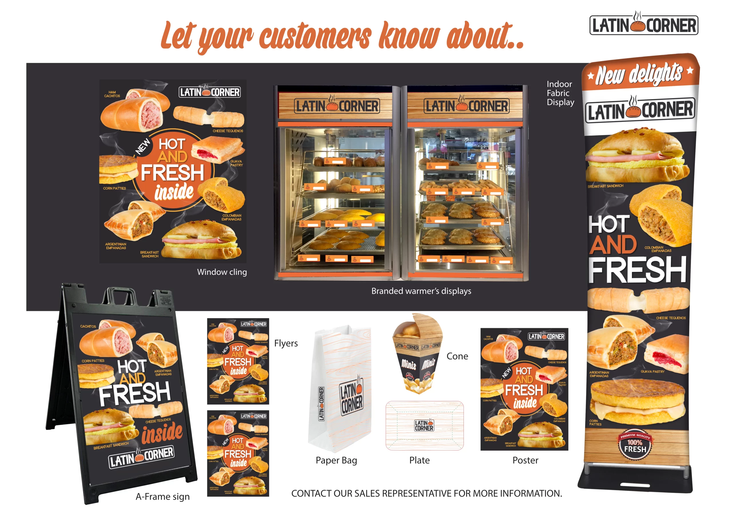LET YOUR CUSTOMERS KNOW ABOUT...